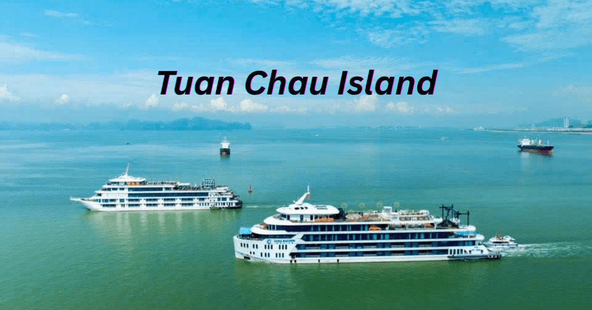 Modern Ha Long Bay hotel and resort located on Tuan Chau Island with harbor views